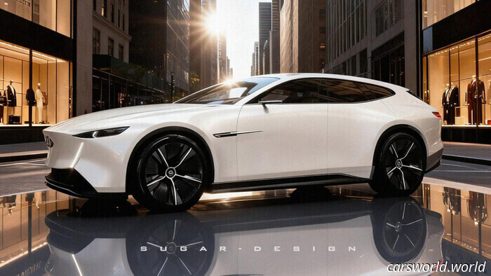 What Occurs When Mazda’s Rotary Turbo Vision Transforms Into a Family Vehicle | Carscoops